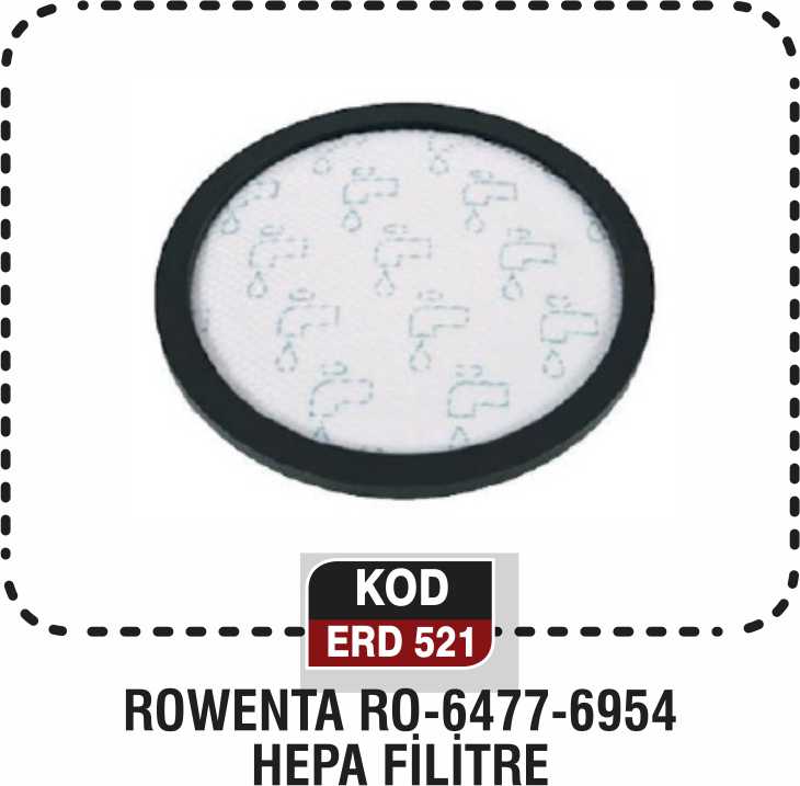 ROWENTA RO-6477-6954 HEPA FİLTRE ERD 521
