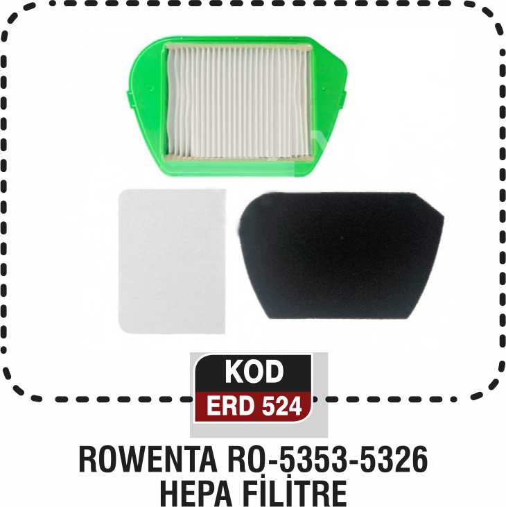 ROWENTA RO5353-5326 HEPA FİLTRE ERD 524