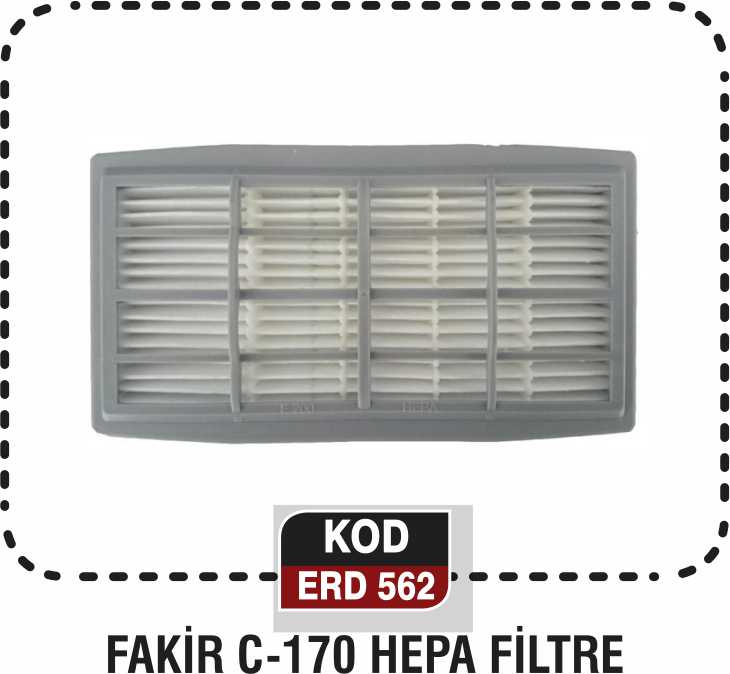 FAKİR C-170 HEPA FİLİTRE ERD 562