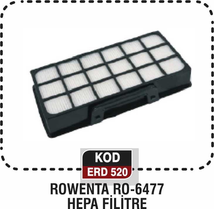 ROWENTA RO-6477 HEPA FİLTRE ERD 520