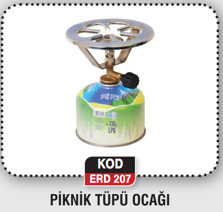 PİKNİK TÜPÜ OCAĞI ERD 207