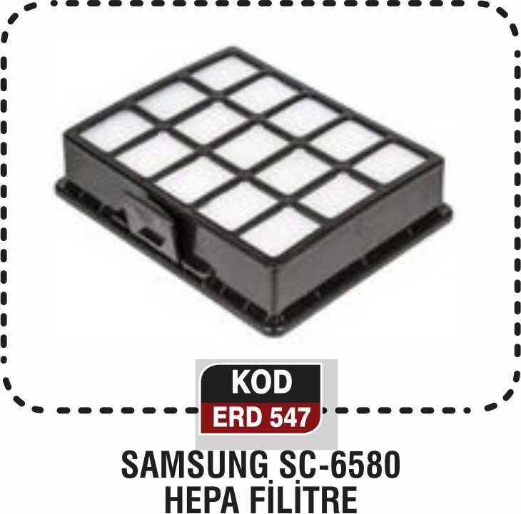 SAMSUNG SC-6580 HEPA FİLİTRE ERD 547