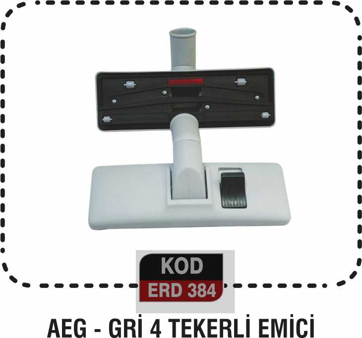 AEG GRİ 4 TEKERLİ EMİCİ ERD 384