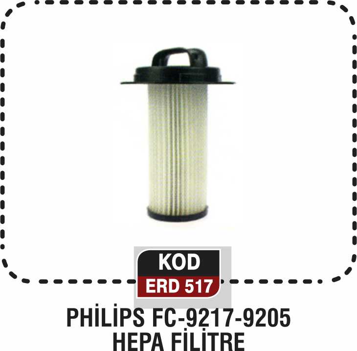 PHİLİPS FC-9217-9205 HEPA FİLTRE ERD 517