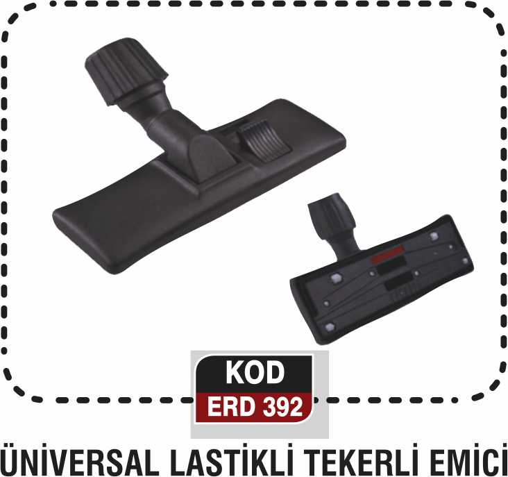 ÜNİVERSAL LASTİKLİ TEKERLİ EMİCİ ERD 392