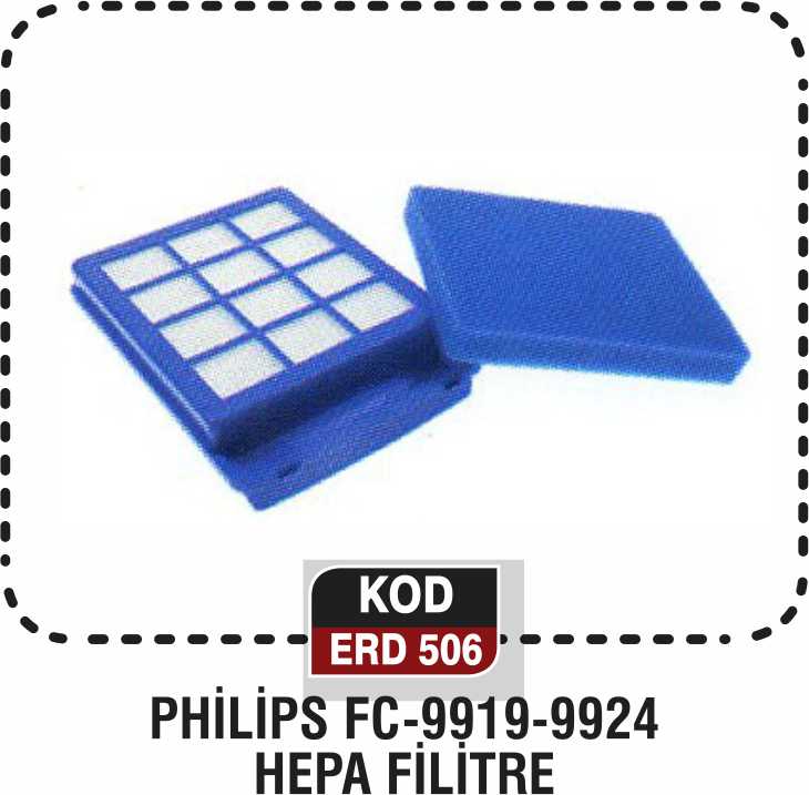 PHİLİPS FC-9919-9924 HEPA FİLTRE ERD 506