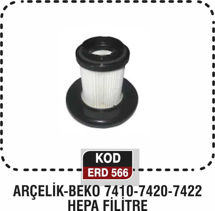 ARÇELİK-BEKO 7410-7420-7422 HEPA FİLİTRE ERD 566