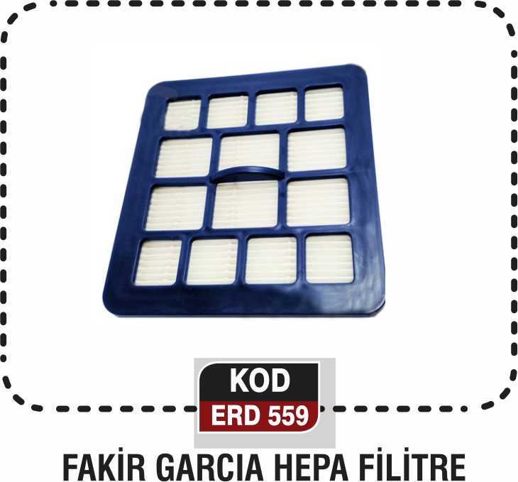 FAKİR GARCIA HEPA FİLİTRE ERD 559