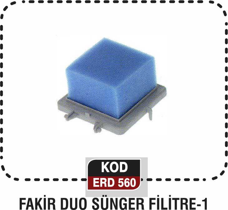 FAKİR DUO SÜNGER FİLİTRE-1 ERD 560