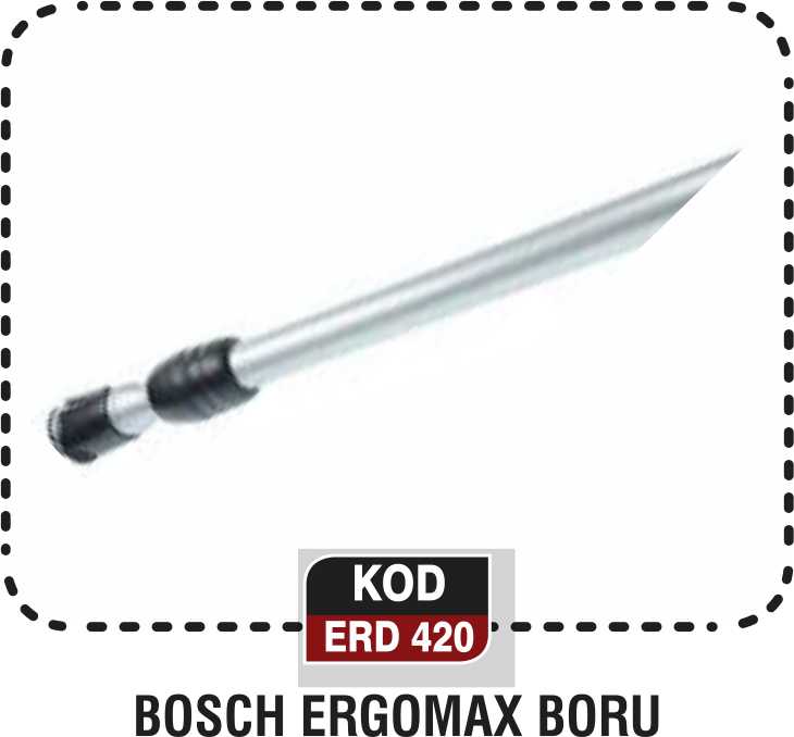 BOSCH ERGOMAX BORU ERD 420