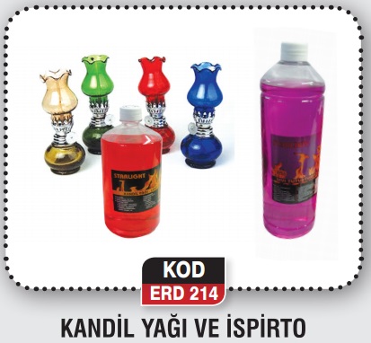 KANDİL YAĞI VE İSPİRTO ERD 214