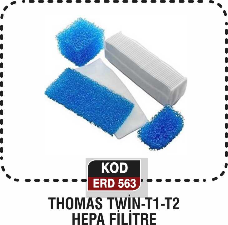 THOMAS TWİN-T1-T2 HEPA FİLİTRE ERD 563