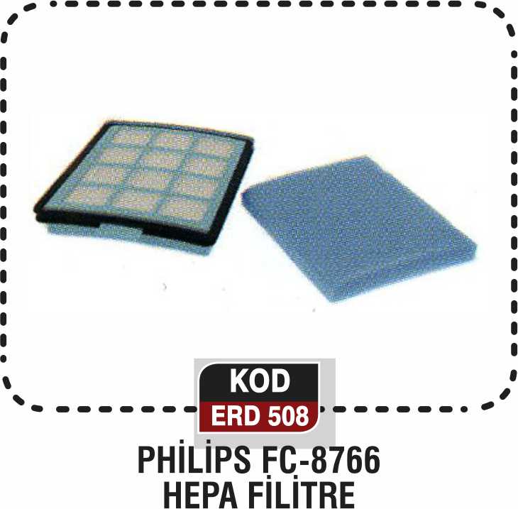 PHİLİPS FC-8766 HEPA FİLTRE ERD 508